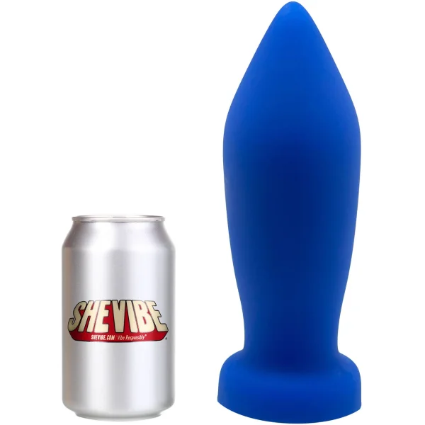 Topped Toys DEEP SPACE 100 Silicone Butt Plug - Blue Steel