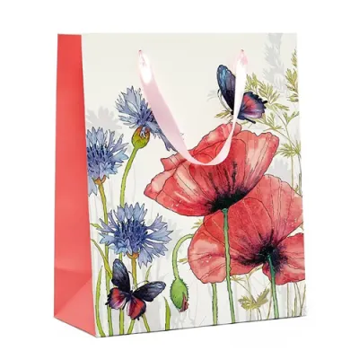 Floral garden tote