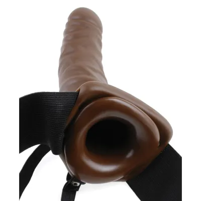 Fetish Fantasy Series 8 Hollow Strap on Brown