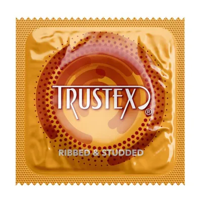 Trustex Ribbed and Studded 1000 Piece Case