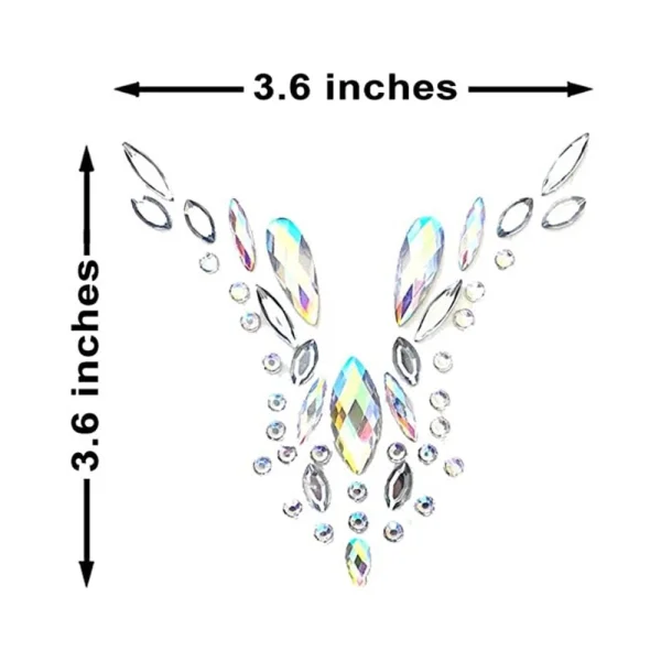 Neva Nude Crystal Pasty Meet Star Fall — image 9 of 9