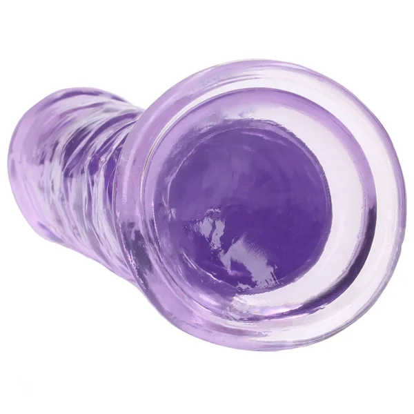 RealRock Crystal Clear Jelly 7 Inch Dildo