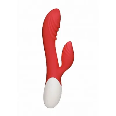 Sunburst Rechargeable Heating G spot Red 8 1 Inch