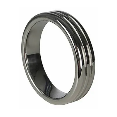 Ribbed Cock Ring 10x50mm Black