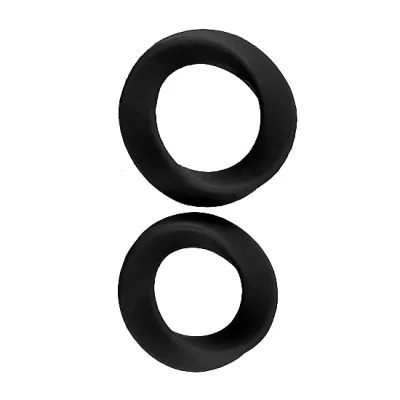 Infinity L and XL Cockring Black