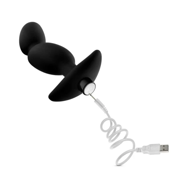 Blush Anal Adventures Platinum Silicone Vibrating Prostate Massager 04 - Black — image 6 of 9