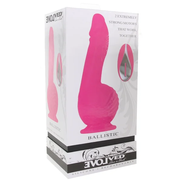 Evolved Ballistic Remote Control Dildo