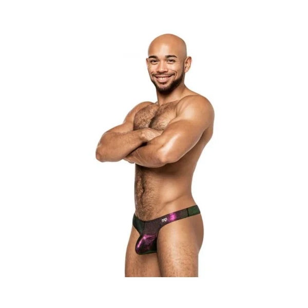 Women's Lingerie: Male Power Hocus Pocus Uplift Bong Thong Purple L/xl