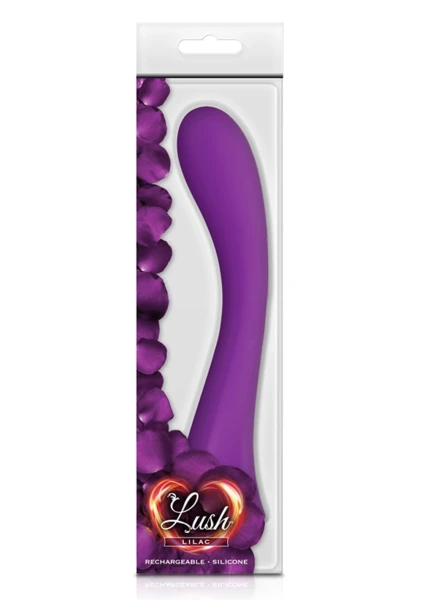 Lush Lilac Rechargeable Silicone Vibrator