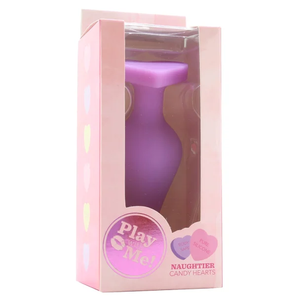 Naughtier Candy Hearts - Fuck Me - Purple