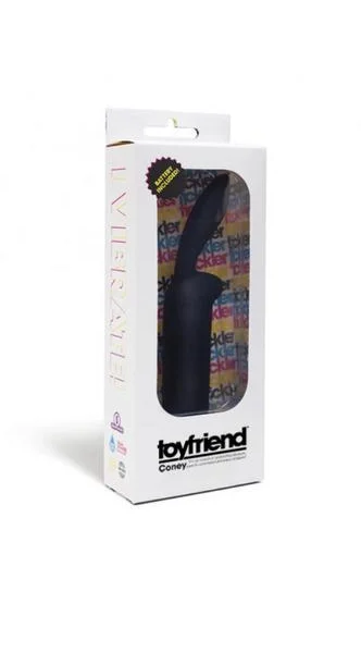 Toyfriend Coney Silicone Vibrator Waterproof Black