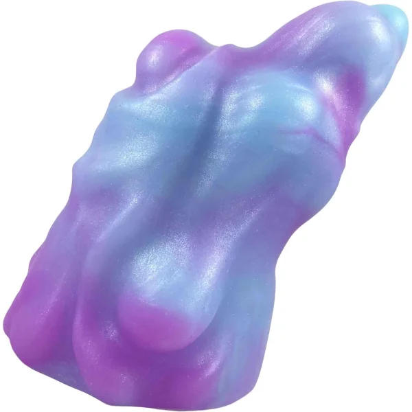 Pris Toys Hydra Dual Stimulation Magic Wand Silicone Dildo Attachment - Glow In The Dark
