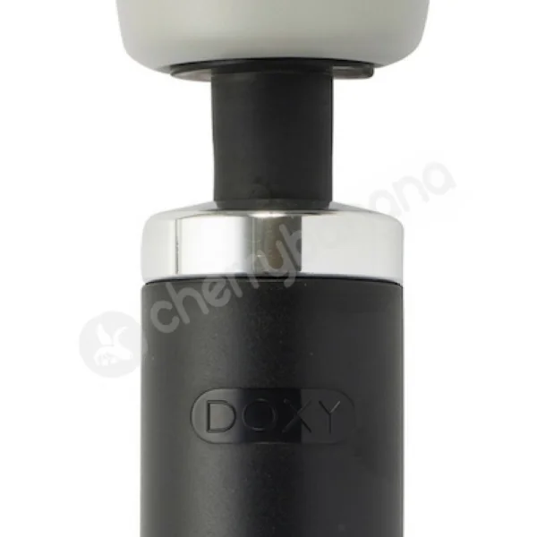 Doxy Black Extra Powerful Vibrating Wand Massager