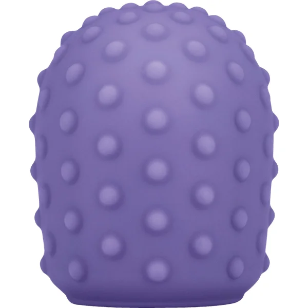 Le Wand Petite Silicone Texture Covers Violet Pack Of 2