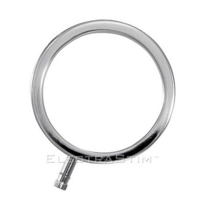 48mm Solid Metal Cock Ring Silver