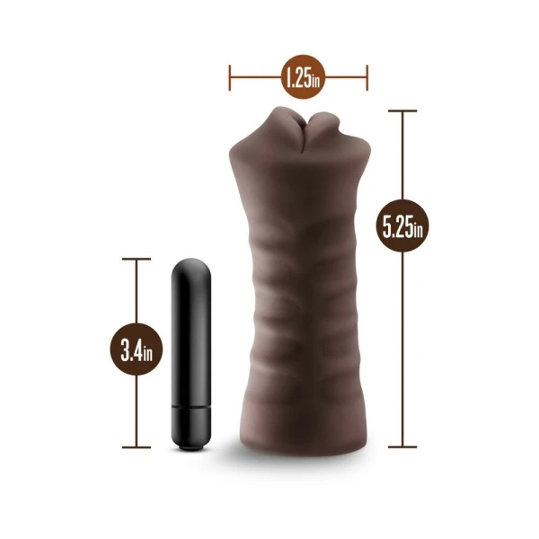 Hot Chocolate Heather Brown Mouth Stroker — image 13 of 15