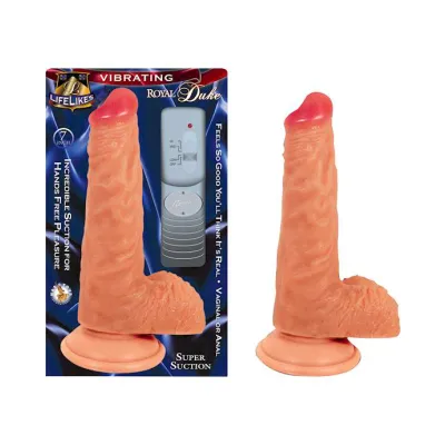 Lifelikes Vibrating Duke Dildo 7 Inch