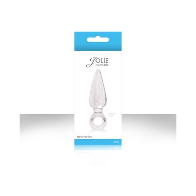 Jolie Pleasures Jellie Mini Butt Plug Clear