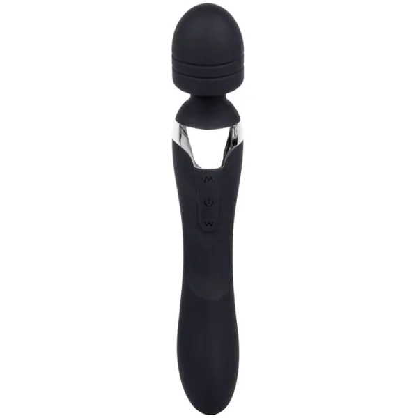 Mon Amour Black 14 Function 2-in-1 Wand and G-Spot Vibrator