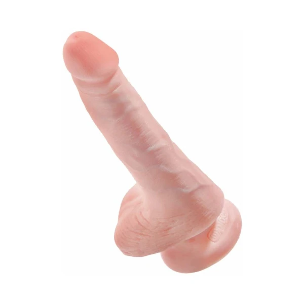 King Cock 6in Cock With Balls