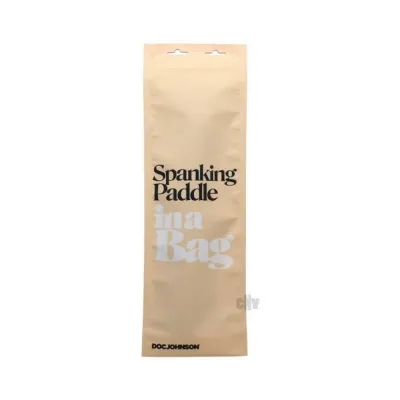 Whips Paddles In A Bag Spanking Paddle Black