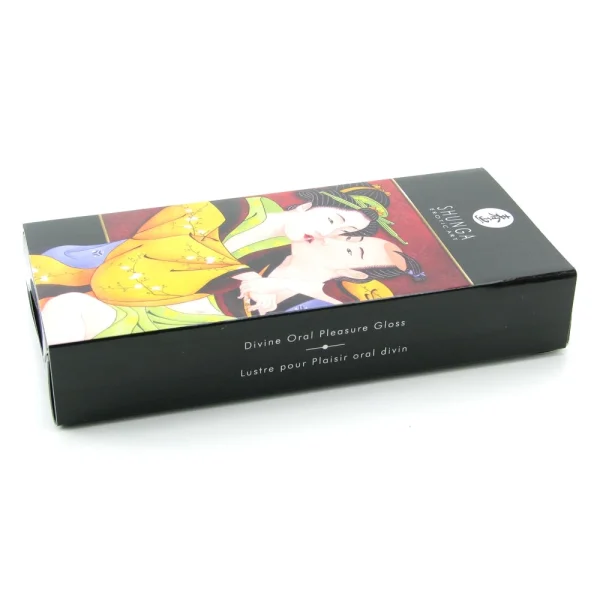Shunga Divine Oral Pleasure Gloss - Sparkling Strawberry Wine .33 fl oz