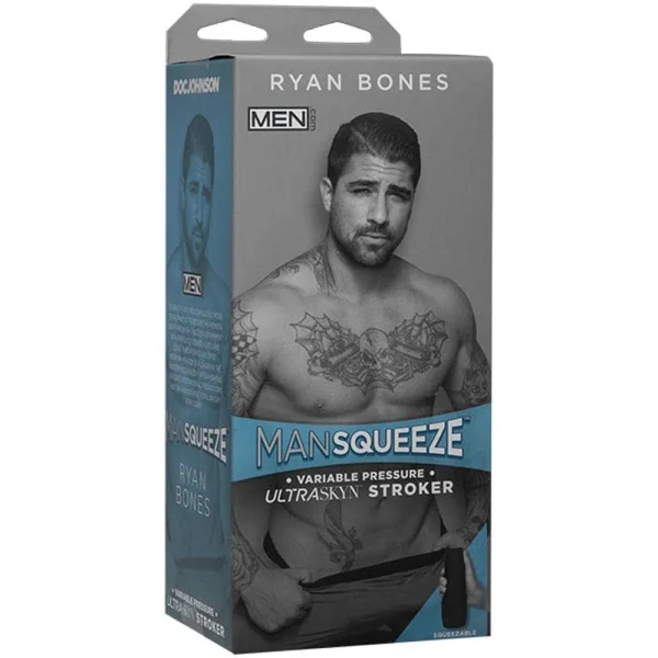 Man Squeeze- Ryan Bones ULTRASKYN Stroker - Ass