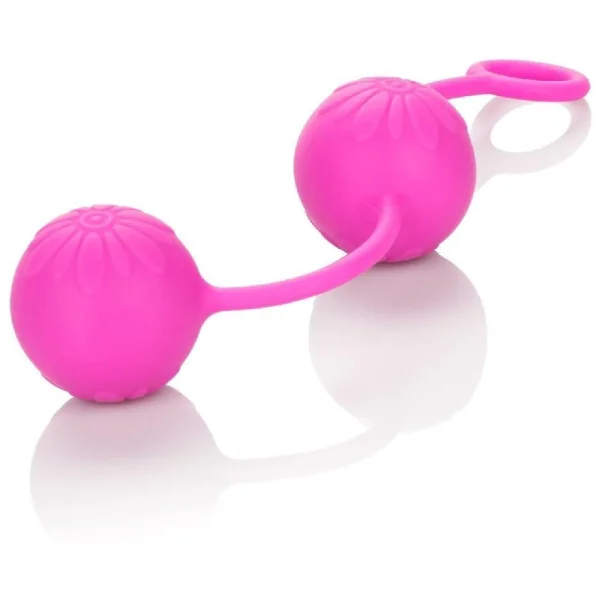 Cal Exotic Posh Silicone 'O' Balls - Ben Wa Kegel Weights — image 6 of 7