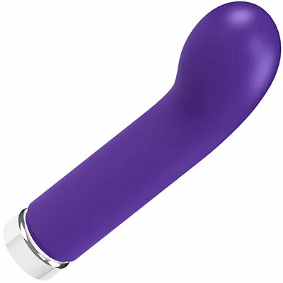GEE Plus Rechargeable Silicone G Spot Vibrator by VeDO Indigo