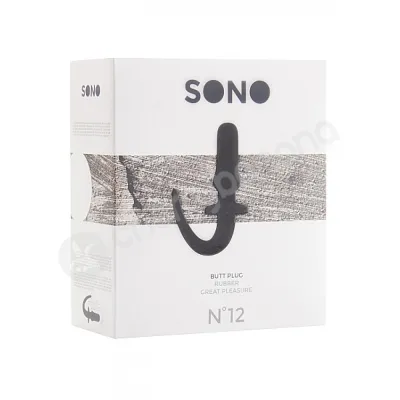 Sono No 12 Black Tailed Butt Plug