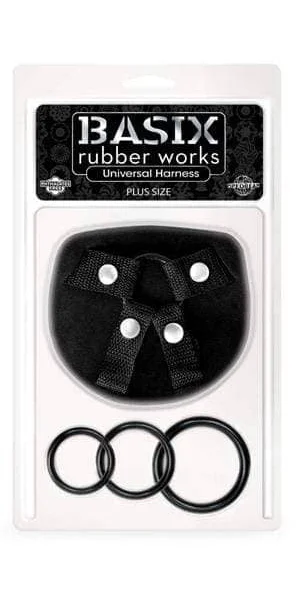 Basix Rubber Works Universal Harness - Plus Size
