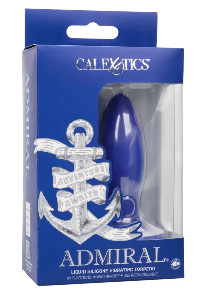 Admiral Liquid Silicone Vibrating Torpedo