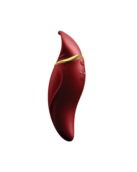 Zalo Hero Clitoral Vibrator - Red - 5.7 Inch