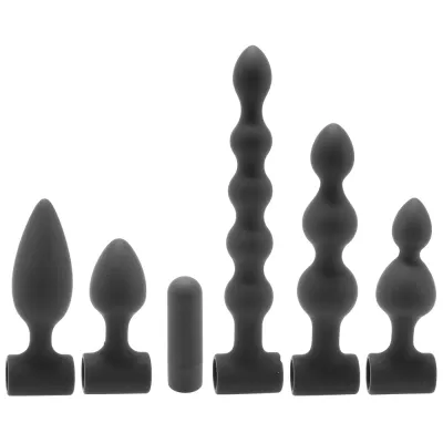 Ouch Silicone Rechargeable Anal Set