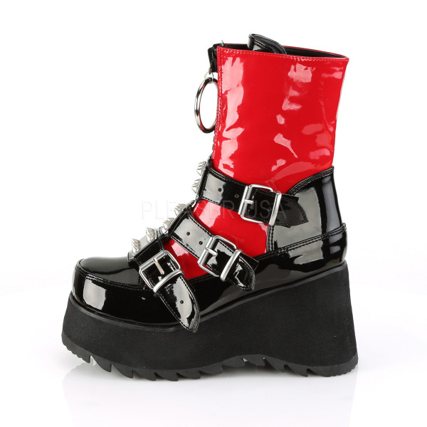 3 1/2 inches PF Mid-Calf Boot w/ 3 Buckle Straps, Front Zip — image 3 of 8