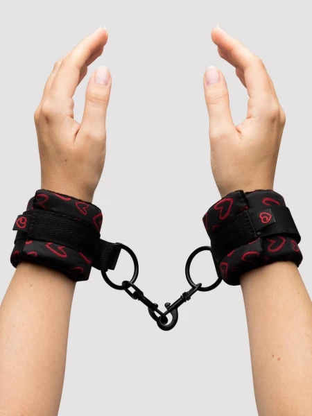 Lovehoney Heart Print Bondage Kit (4 Piece)