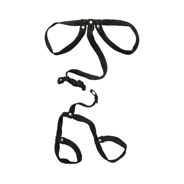 Adjustable Rope Bondage Restraints Black — image 5 of 9