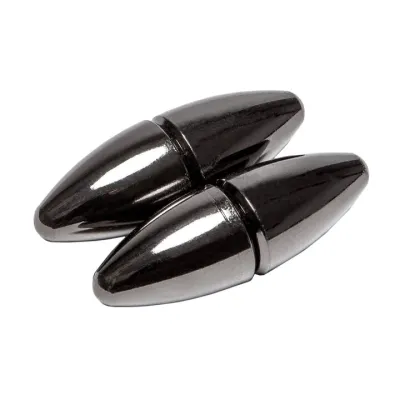 Torment Pressure Point Magnetic Metal Bullet Nipple Clamps