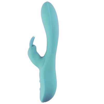 NU Sensuelle Brandii 10 Function Dual Motor Turquoise Blue