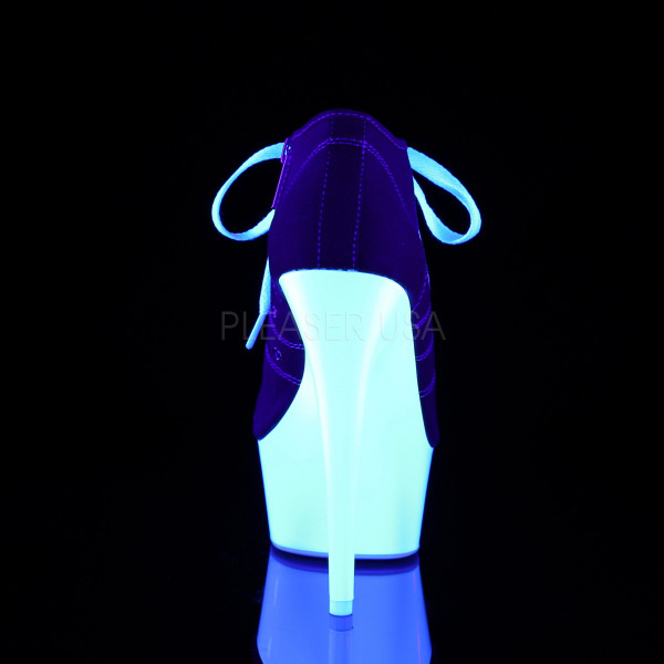 6 inches Heel,1 3/4 inches PF Open Toe Sneaker, Side Zip — image 8 of 20