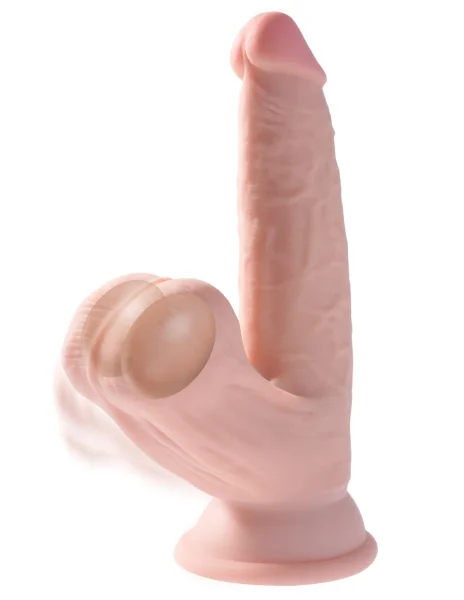 King Cock Plus 6" Triple Density Cock With Swinging Balls — image 4 of 8