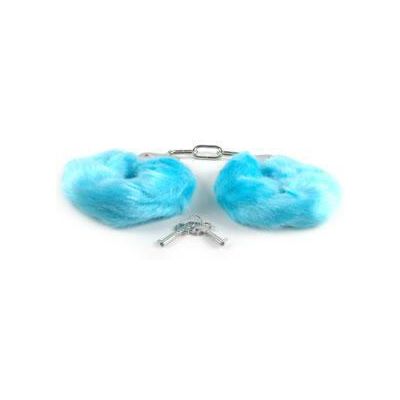 Blue Furry Handcuffs
