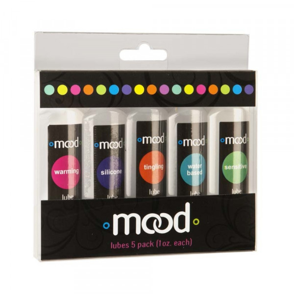 Mood Lube 5 Pack 1 ounce Bottles