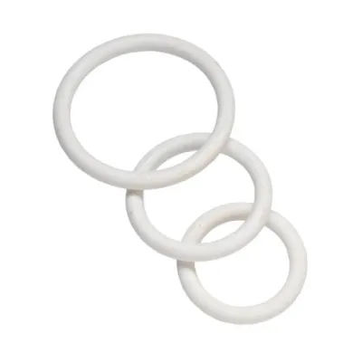 Nitrile Cock Ring Set White