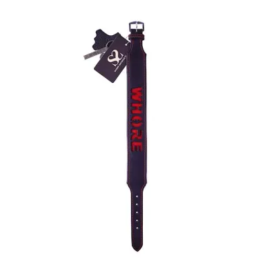 Bound X Whore Collar