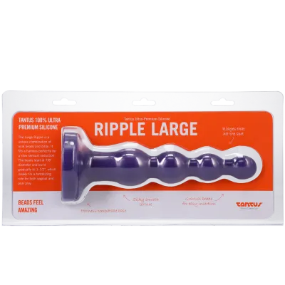 Tantus Silicone Large Ripple Butt Plug