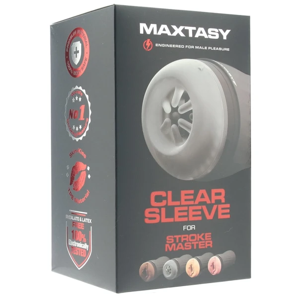 Maxtasy Clear Standard Sleeve For Stroke Master