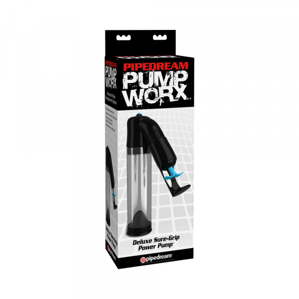 Deluxe Sure Grip Penis Pump Black
