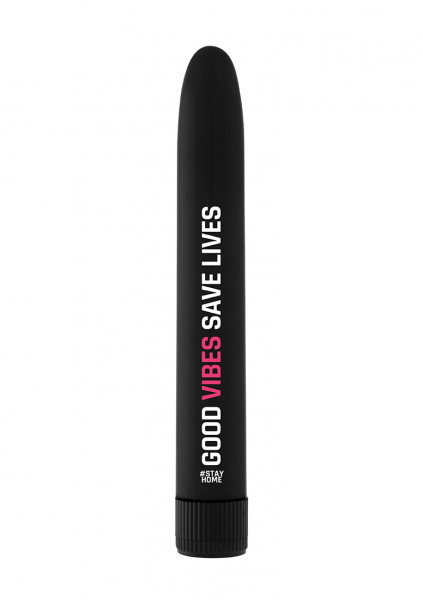 #Stayhomegoodvibessavelives - Black - Clit Vibrator