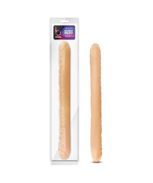 Blush - B Yours - 18" Double Dildo - Beige — image 4 of 4